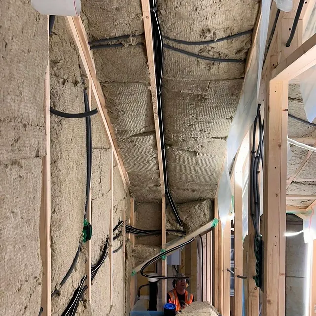 Vegger og isolasjon under oppussing